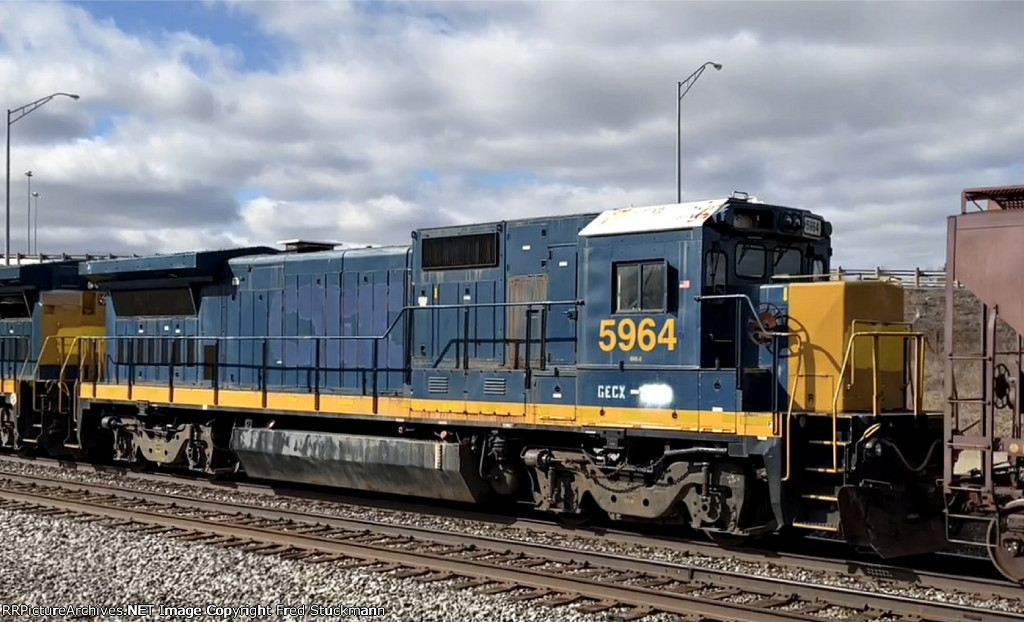 GECX 5964 is a former CSX unit and is new to rrpa with this listing.
